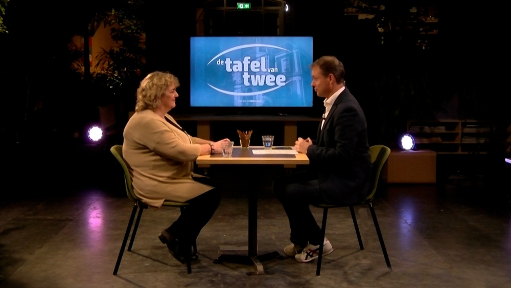 Tafel van Twee met de Schiedamse wethouder Petra Zwang