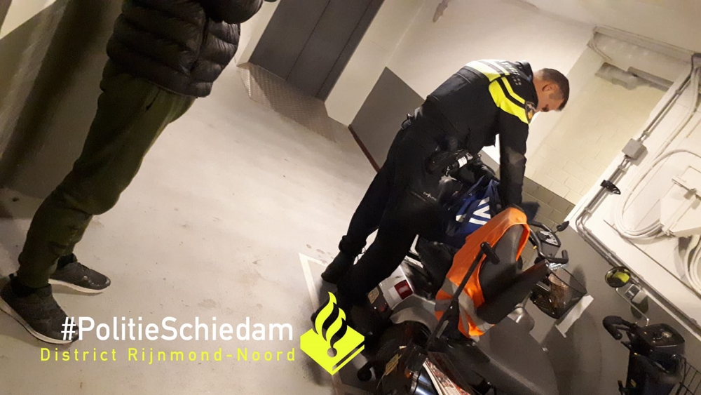 Hardleerse slaper kelderbox in Nieuwland op de bon