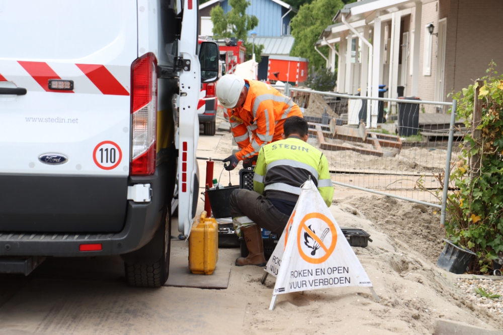 Zes woningen Fjeddal (Schiedam-Noord) ontruimd na gaslek