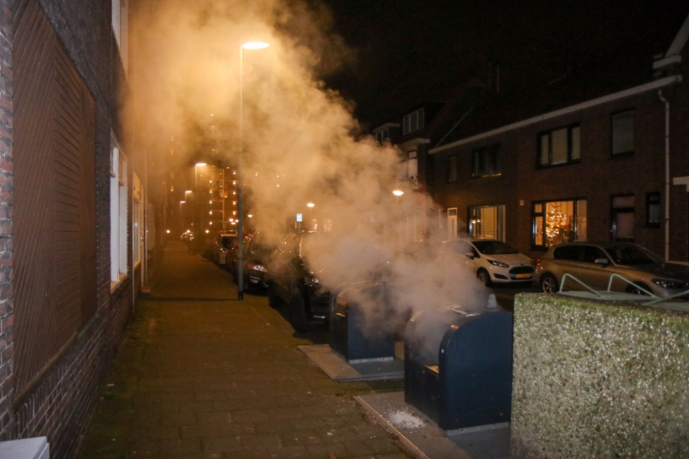 Vlaardingen in de ban van containerbranden