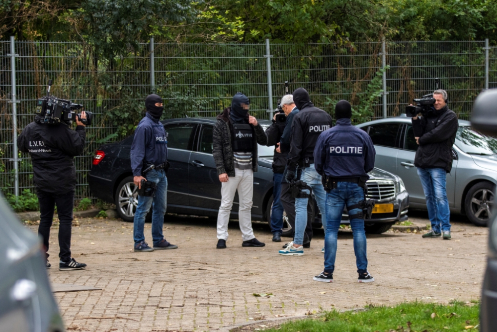 Beveiligde reconstructie op parkeerplaats in Schiedam