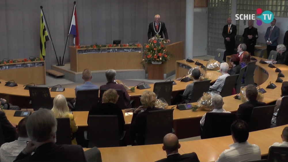 Live verslag van de Lintjesregen 2019 in Schiedam