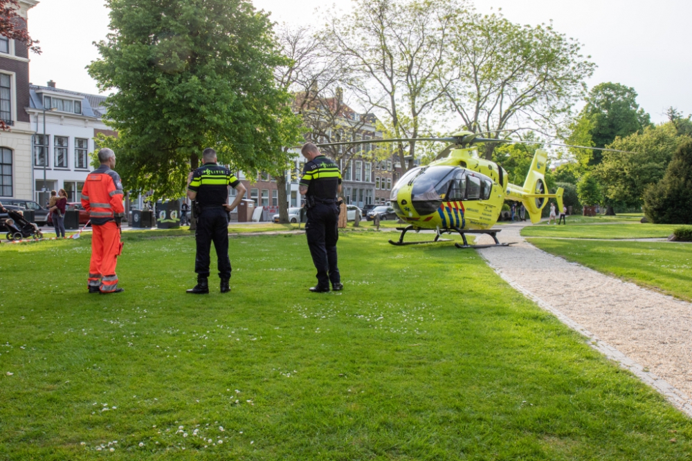 Traumahelikopter als eerste ter plaatse bij medische noodsituatie