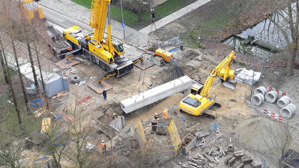 Werkzaamheden eerder klaar: Van Beethovenlaan weer open voor doorgaand verkeer