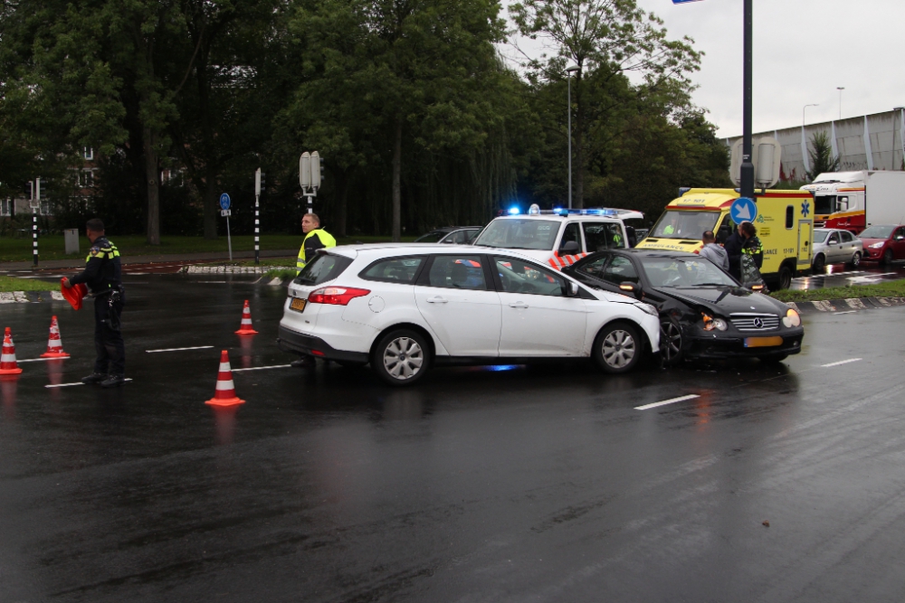 Verkeershinder door aanrijding