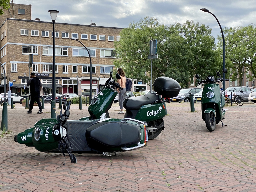 Deelscooters niet bruikbaar rond Oud &amp; Nieuw