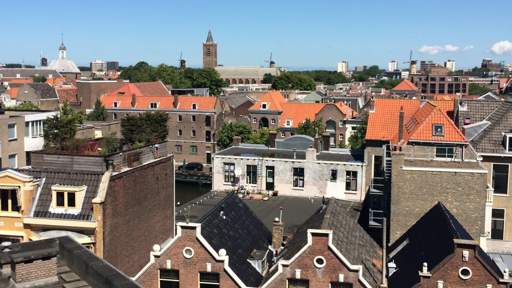 Open dagen tour in Schiedam tijdens Open Daken Dagen