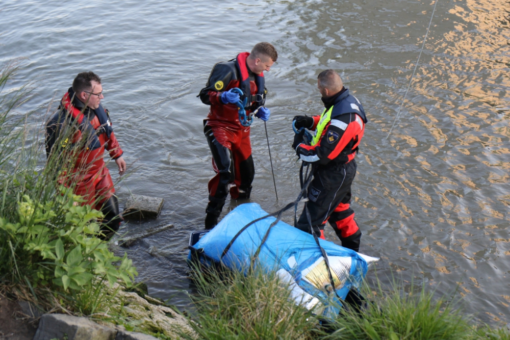 Verdachte zak met onbekende inhoud aangetroffen in Voorhaven