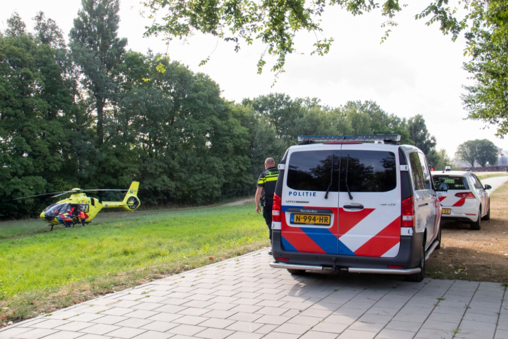 Snelle inzet traumahelikopter op de Stadhouderslaan