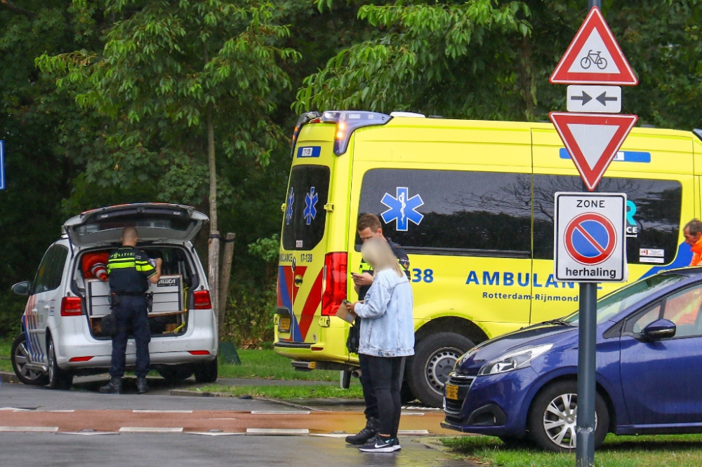 Binnen een uur twee keer aanrijding op kruising Parkweg - Hazepad