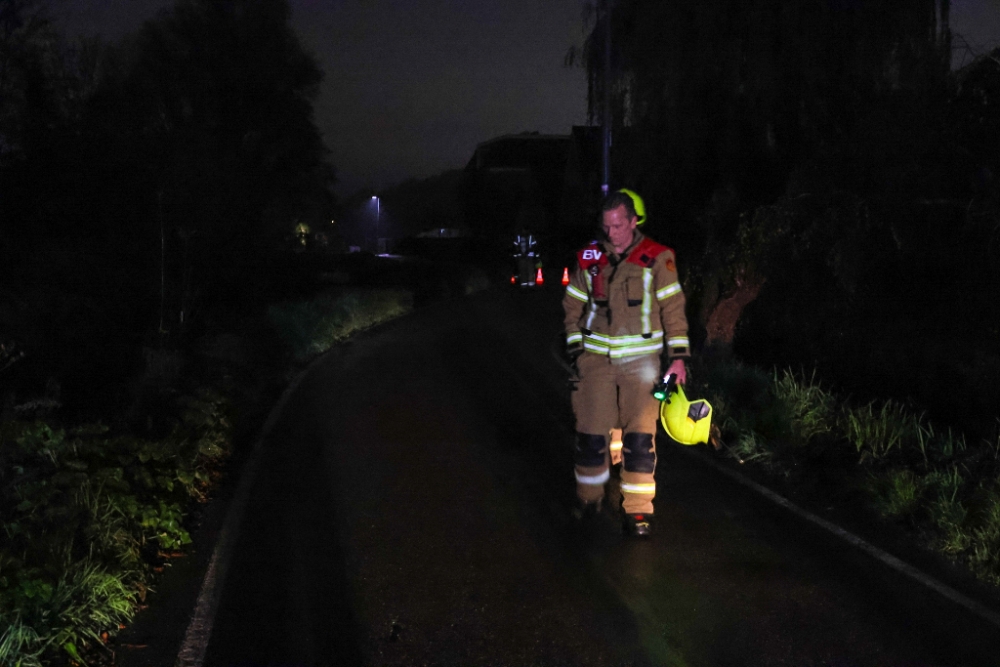 Rook uit de grond bij kortsluiting in kabel Stedin