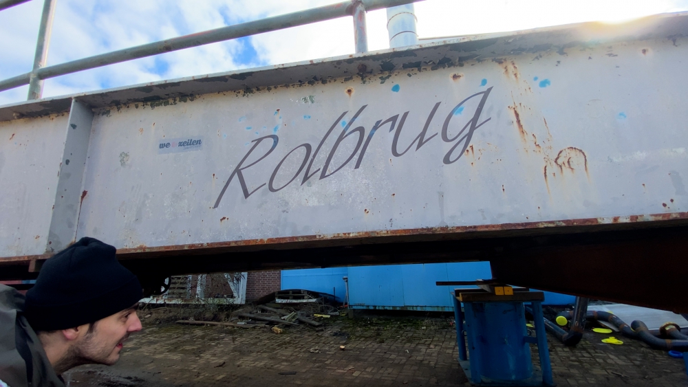 Unieke Schiedamse rolbrug blijkt ernstig verwaarloosd