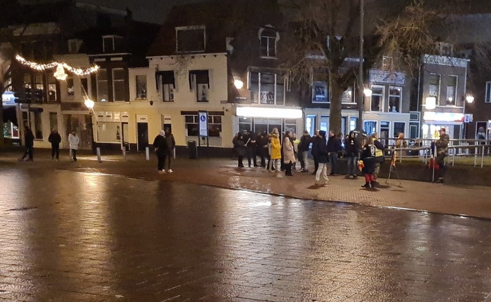 Toch samenkomst voor door burgemeester Lamers verboden demonstratie