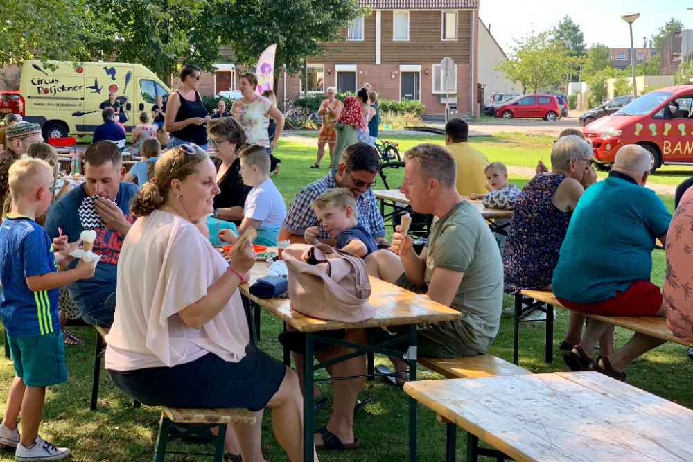 Zomerfeest in Woudhoek goed bezocht