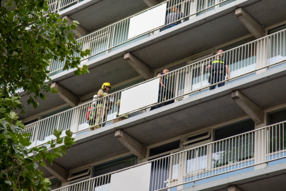 Brand in woning Nieuwe Damlaan door aangebrand pannetje