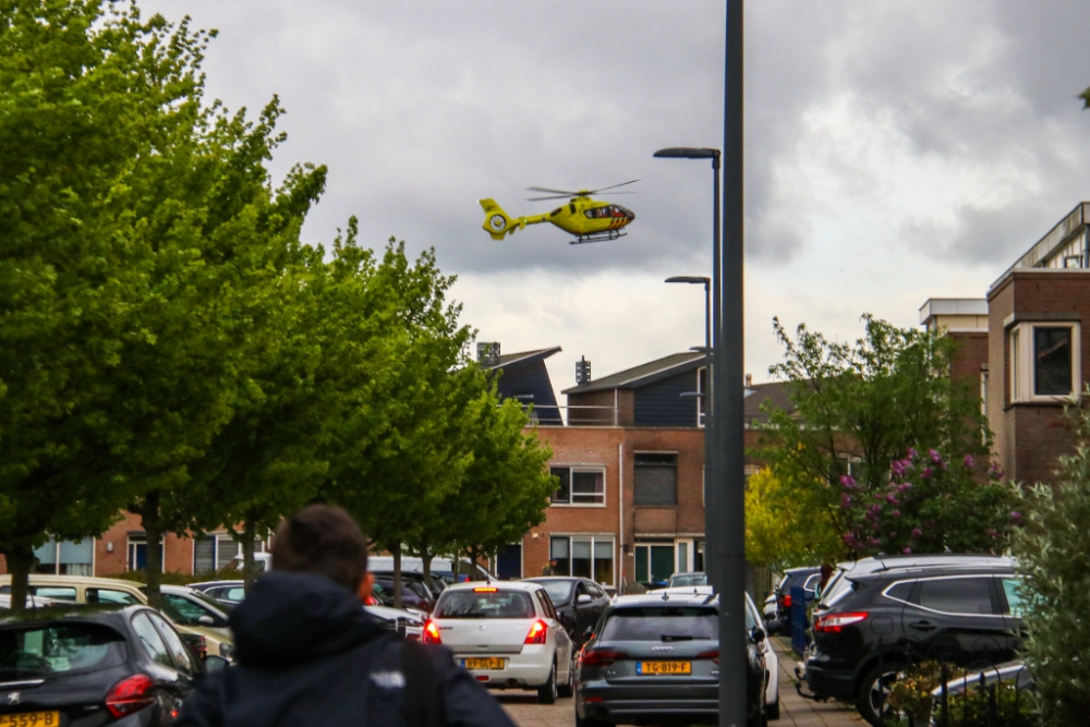 Massale inzet voor medische noodsituatie