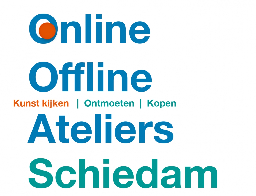 Open Ateliers wordt Online/Offline Ateliers in Schiedam