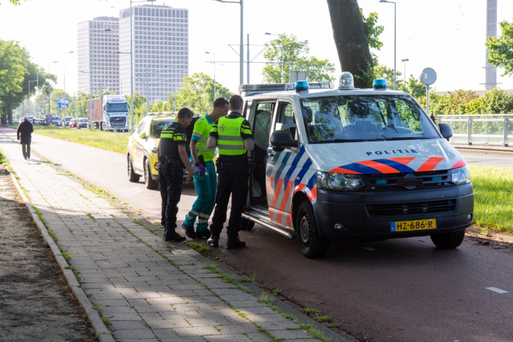 File na eenzijdig scooterongeval