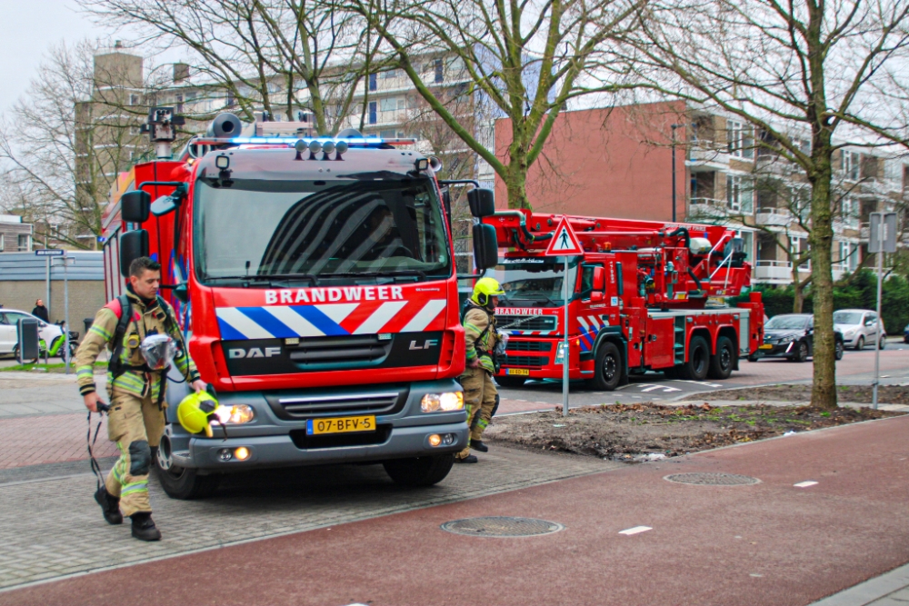 Keukenbrandje in Groenoord