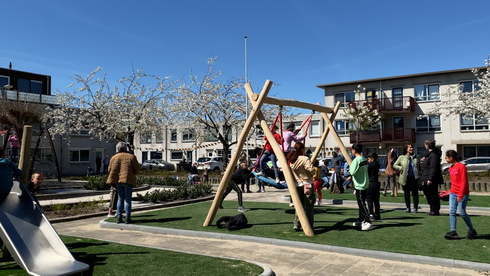 De speeltuin op het Grevelingenplein