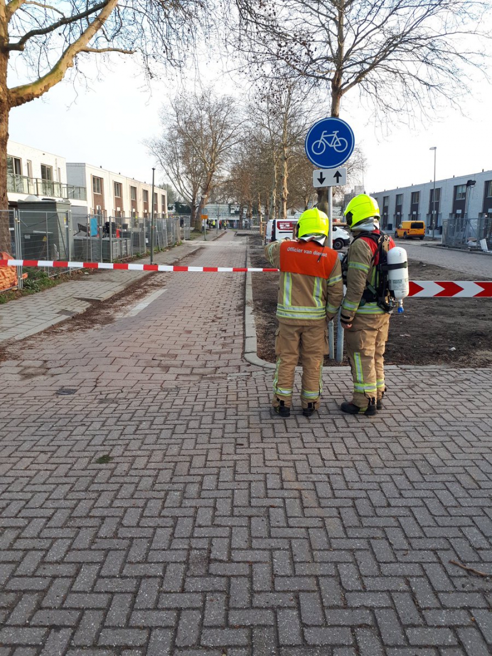 Gaslek op de Parkweg