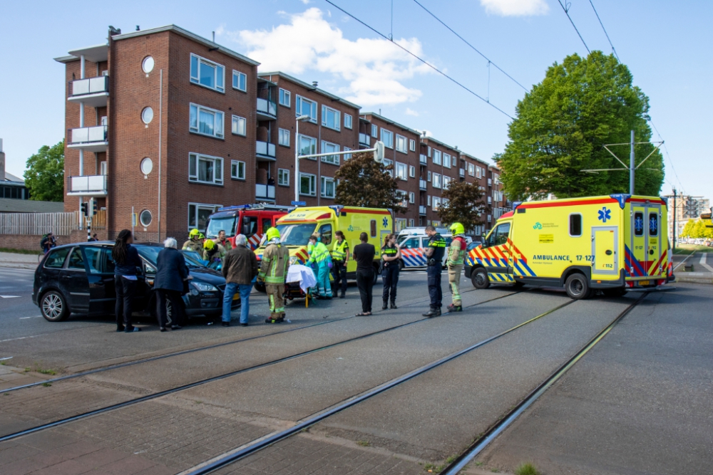 Gewonden bij botsing op Rotterdamsedijk