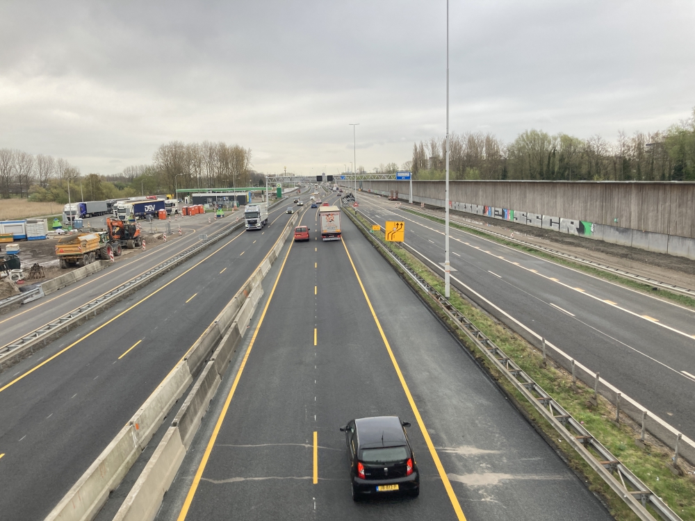 A20 gaat (tussen Maassluis en Vlaardingen) dicht in de nachten van 14 en 15 april