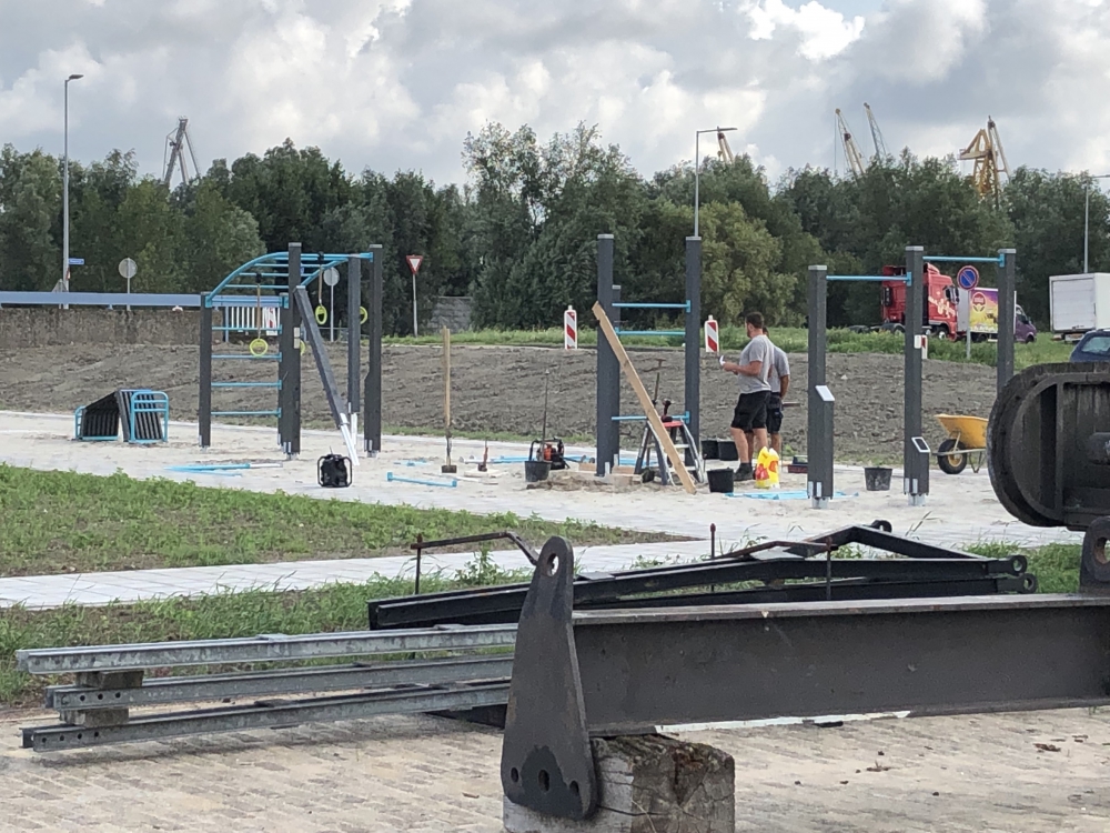 Calisthenicsveld in Schiedam-Zuid wordt volgende week officieel geopend