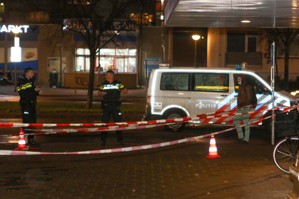 Steekpartij op Nieuwlandplein