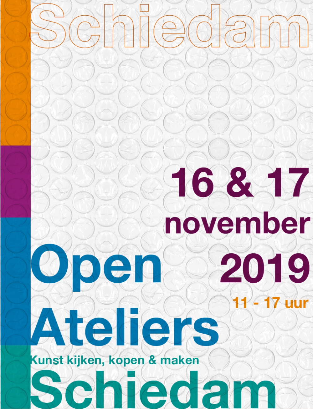 Open Ateliers in Schiedam op 16 en 17 november