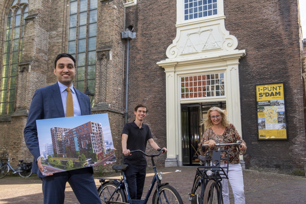 Nieuwbouwdag coronaproof: op de fiets of lopend