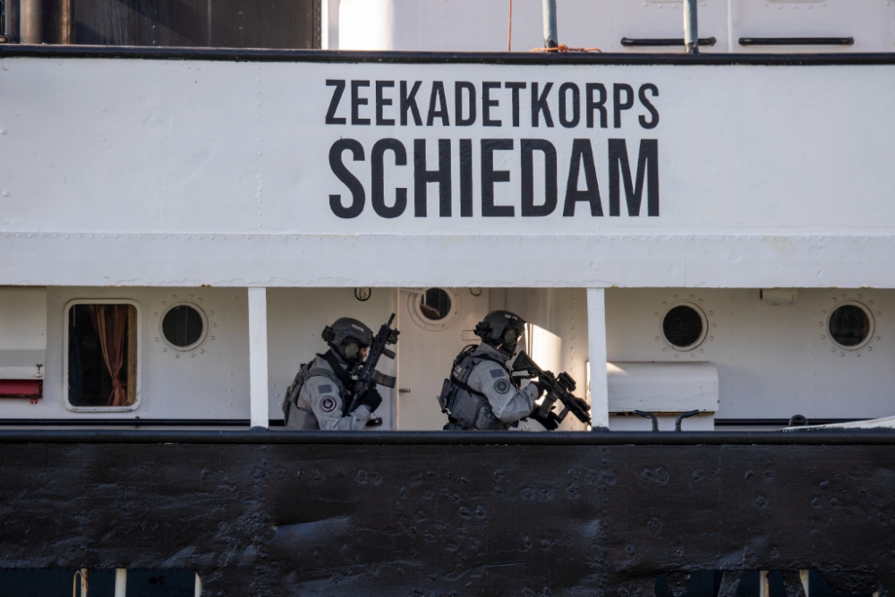 Schip Schiedams zeekadetkorps &#039;gekaapt&#039; tijdens Wereldhavendagen