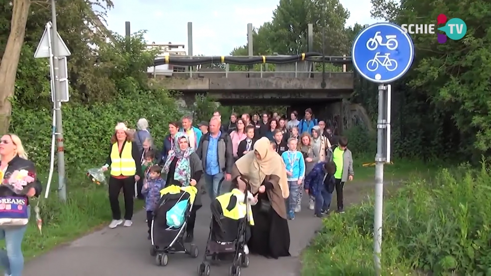 1.100 Schiedammers gaan weer elke avond 5 km door de stad lopen