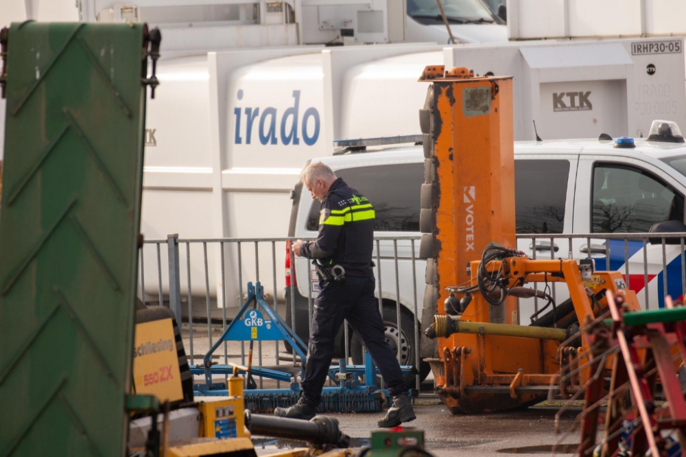 Politie doet onderzoek bij milieustraat Irado