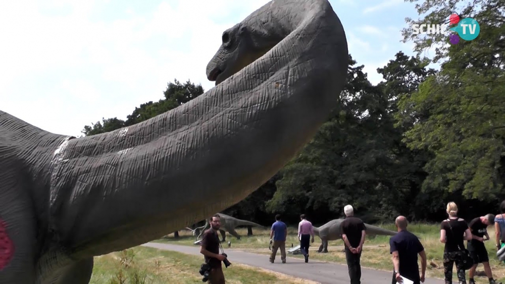 De dino&#039;s komen dit jaar toch niet naar Schiedam