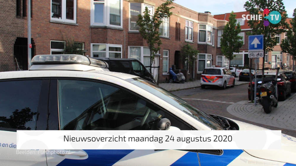 Het nieuwsoverzicht van maandag 24 augustus 2020