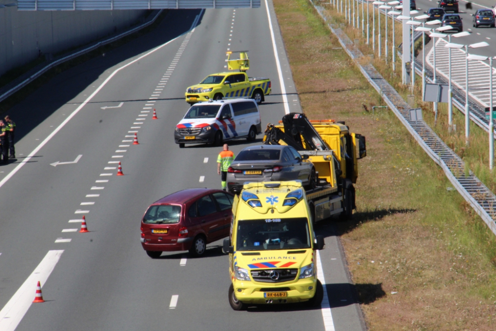 Ketheltunnel tijdelijk dicht door ongeval