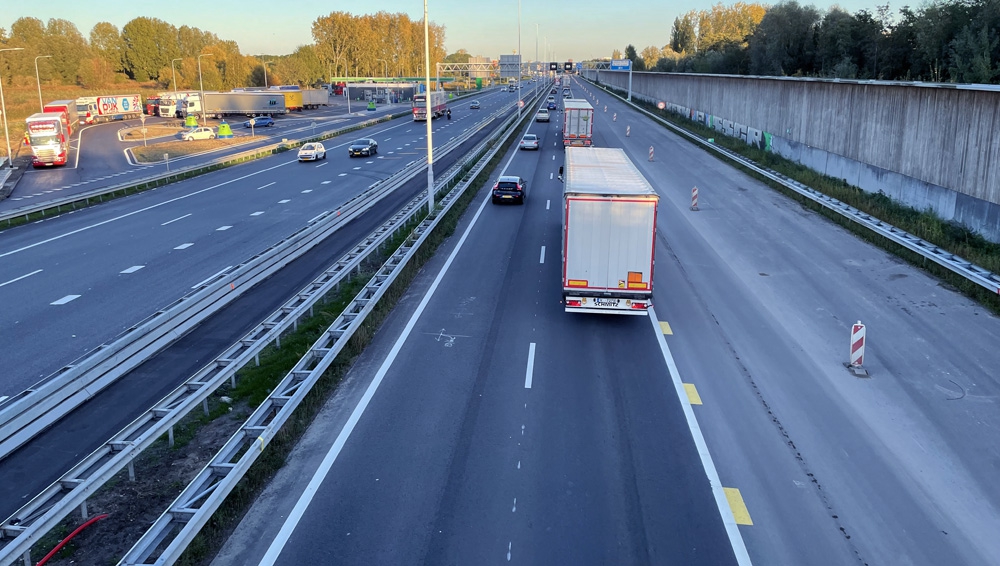 A20 komend weekend dicht richting Schiedam