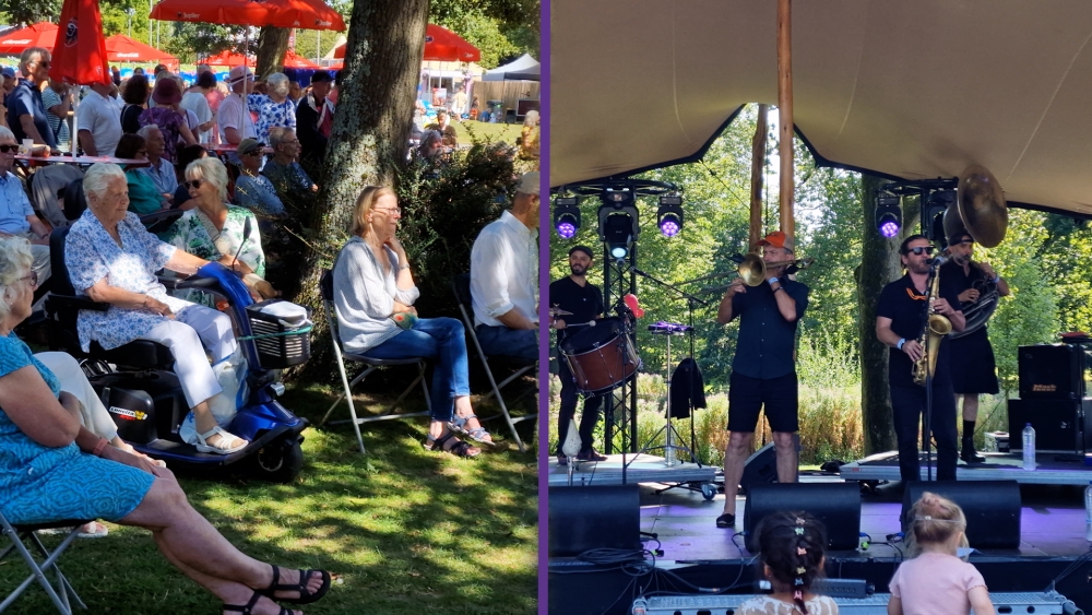 Blije gezichten en een goede sfeer tijdens eerste Zomerterras-zondag