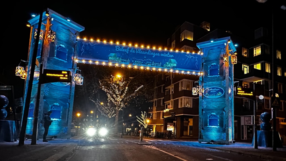 Vlaardingse binnenstad deze week omgetoverd tot Winterparadijs