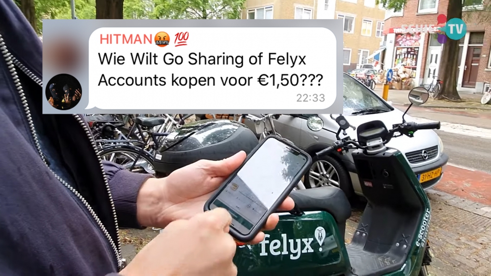 Scooter &#039;huren&#039; voor een prikkie én zonder dat je een rijbewijs hebt