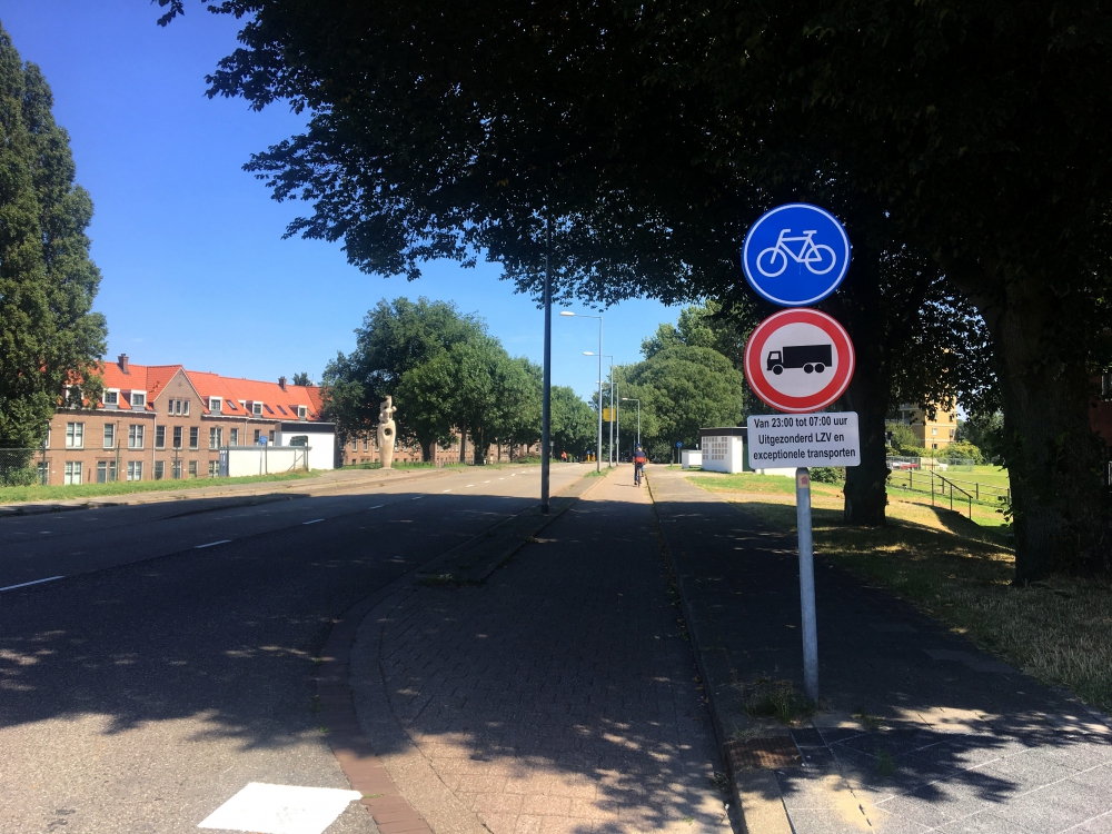 Camera&#039;s voor handhaving vrachtwagenverbod Havendijk