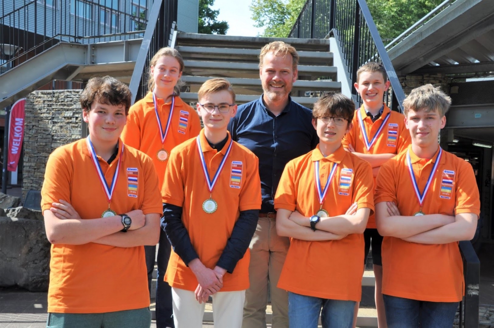 Jochem Kistemaker (Stedelijk Gymnasium Schiedam) ontvangt ScienceMakers Award 2022