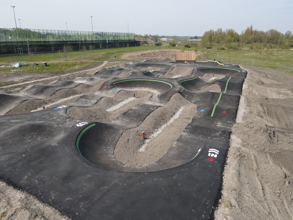 Officiële opening pumptrack op Sportpark Willem-Alexander op dinsdag 24 mei