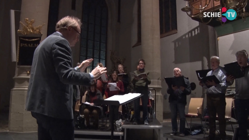 De Grote Kerk in Schiedam heeft al 100 jaar een eigen koor