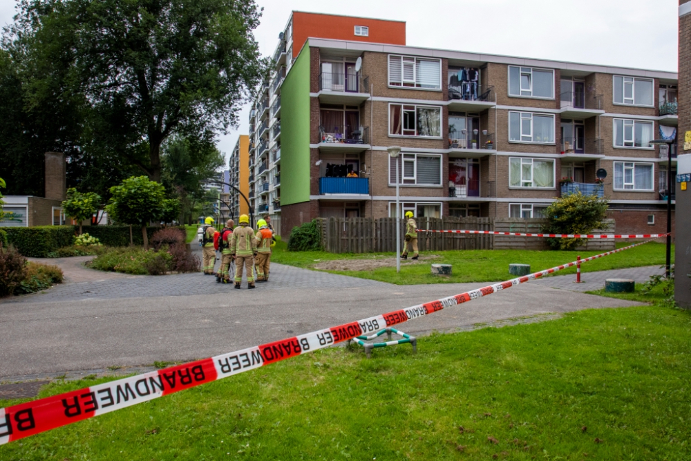 OEPS, een gaslek op straat na eerdere werkzaamheden