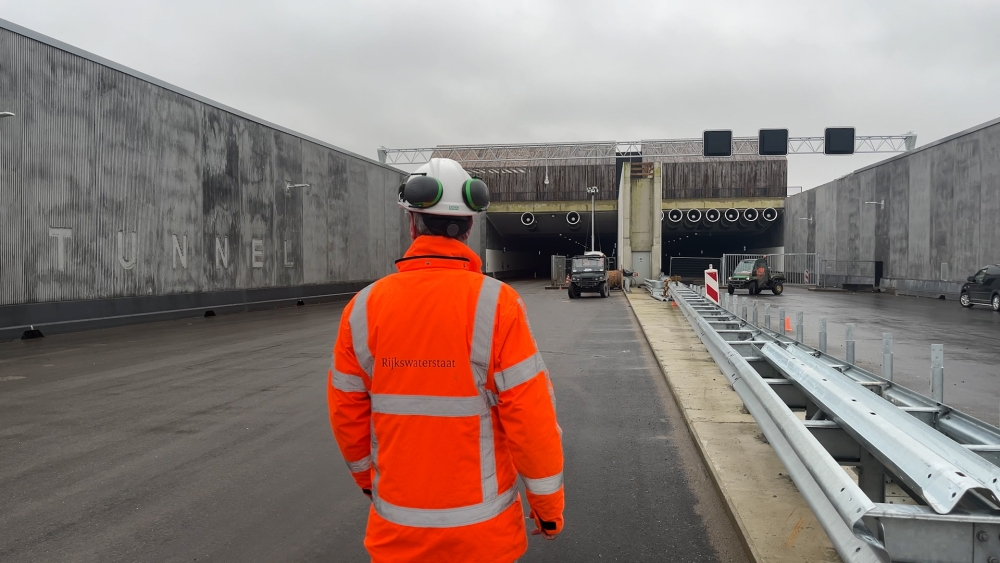 Deel Blankenburgverbinding afgerond: ‘Camera’s, verlichting, alles is klaar voor verkeer’