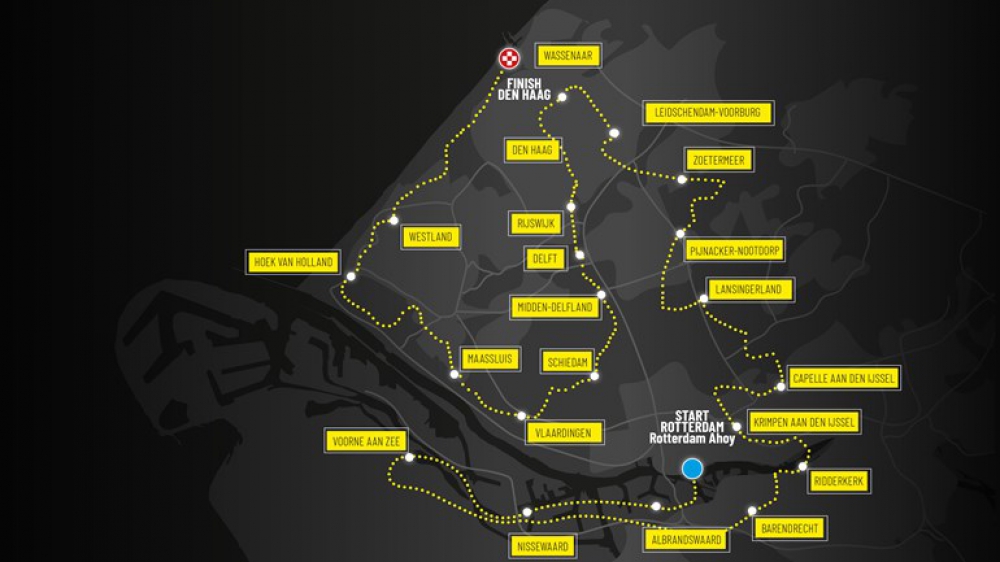 Tour de France mogelijk in 2024 of 2025 ook door Schiedam