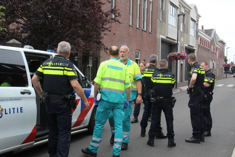 Overstekend kind aangereden op de Hoofdstraat in de Gorzen