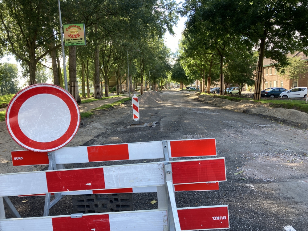 Werk Havendijk ligt stil